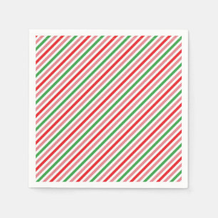 Serviette En Papier Watermelon Summer Stripes Motif-56206