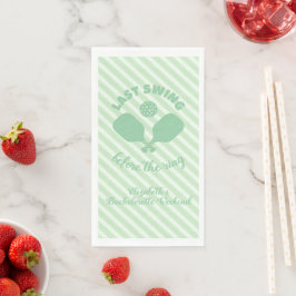 Serviette En Papier Week-end Enterrement de Vie de Jeune Fille Pickleb