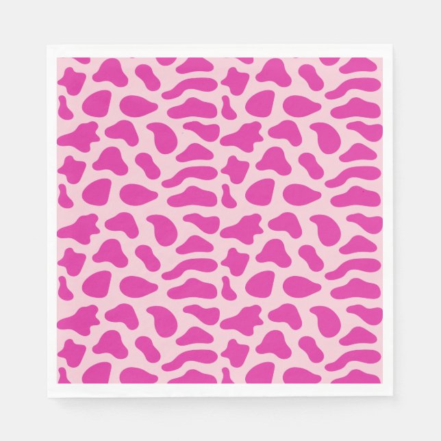 Serviette En Papier Western Cowgirl First Rodeo Rose Girls Anniversair (Devant)
