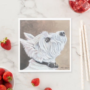 Serviette En Papier Westie Recherche vers le profil B