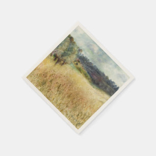 Serviette En Papier Wheatfield par Auguste Renoir