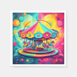 SERVIETTE EN PAPIER " WHIRLLING WONDER "