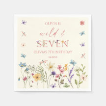 Wild and Seven Wildflower 7th Birthday Party