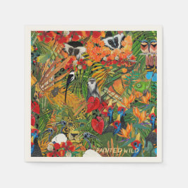 Serviette En Papier Wild Creation 