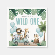 Wild One Safari 1st Birthday