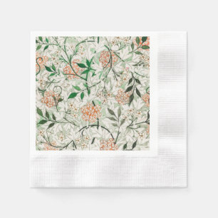 Serviette En Papier William Morris Jasmine Garden Flower Classic