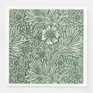 Serviette En Papier william morris marigold fleurs vertes