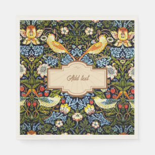Serviette En Papier William Morris - MODÈLE de Strawberry Thief