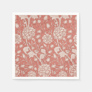 Serviette En Papier William Morris Wild Tulip Classique Conception Vic