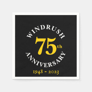 Serviette En Papier Windrush 75e Anniversaire Papier