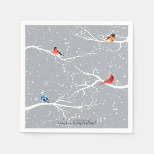 Serviette En Papier Winter Wonderland