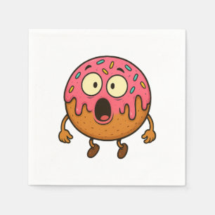 Serviette En Papier Wow Donut