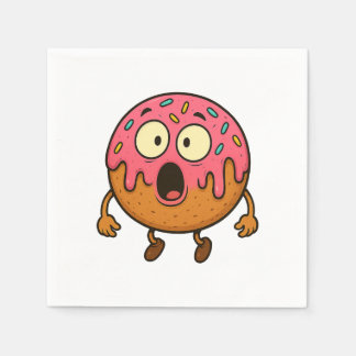 Serviette En Papier Wow Donut