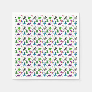 Serviette En Papier Xmasaures
