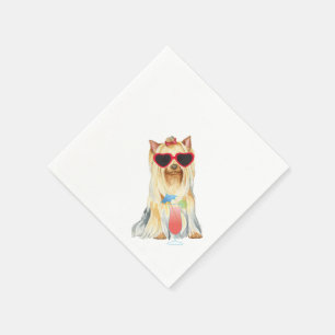 Serviette En Papier Yorkie