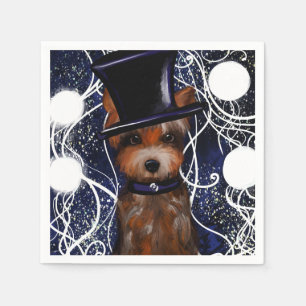 SERVIETTE EN PAPIER YORKIE