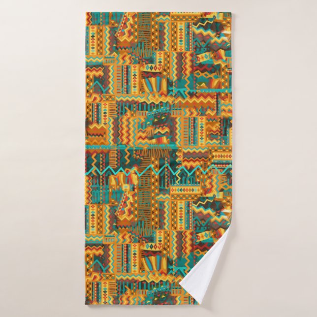 Serviette ethnique de Bath (Serviette de bain)