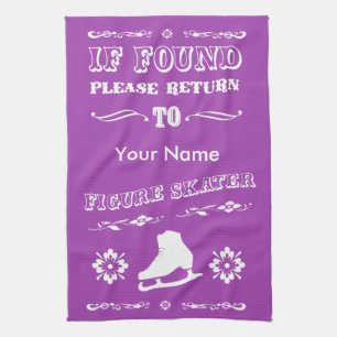 Serviette faite sur commande de chiffon de