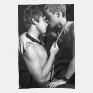 serviette gaie d'amants