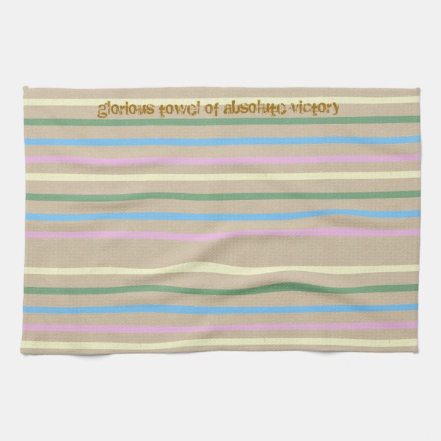 Serviette glorieuse de victoire absolue (Horizontal)