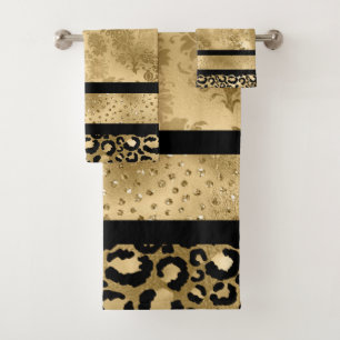 Serviette Gold Safari