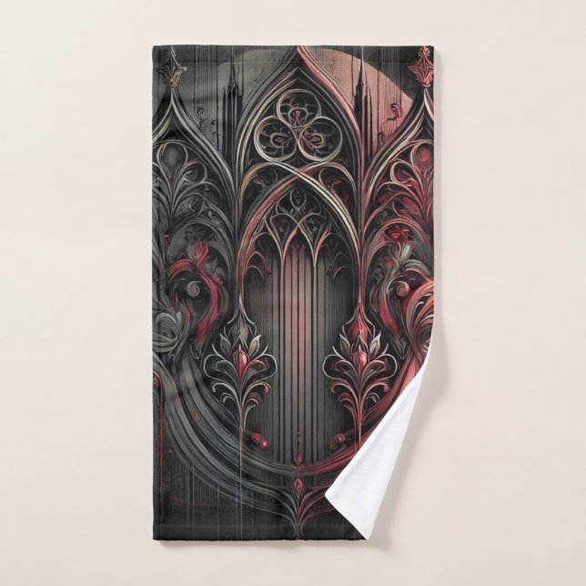 Serviette gothique Élégance (Serviette à main)