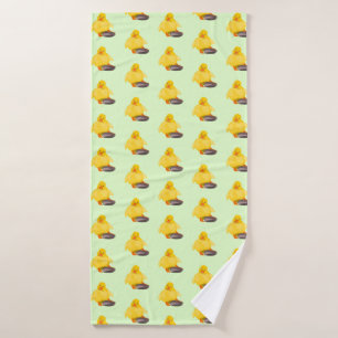 Serviette Jaune Baignoire - Vos Couleurs