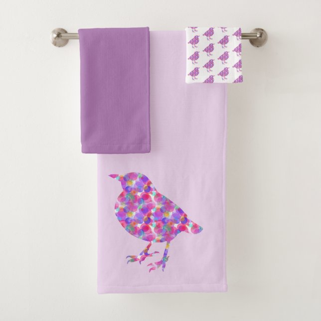 Serviette Jelly Birds (En situation)