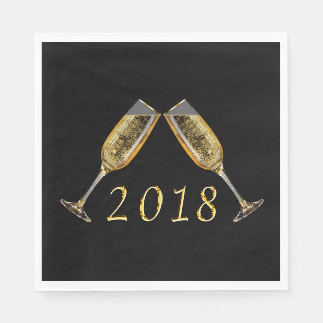 SERVIETTE JETABLE 2018 (Devant)