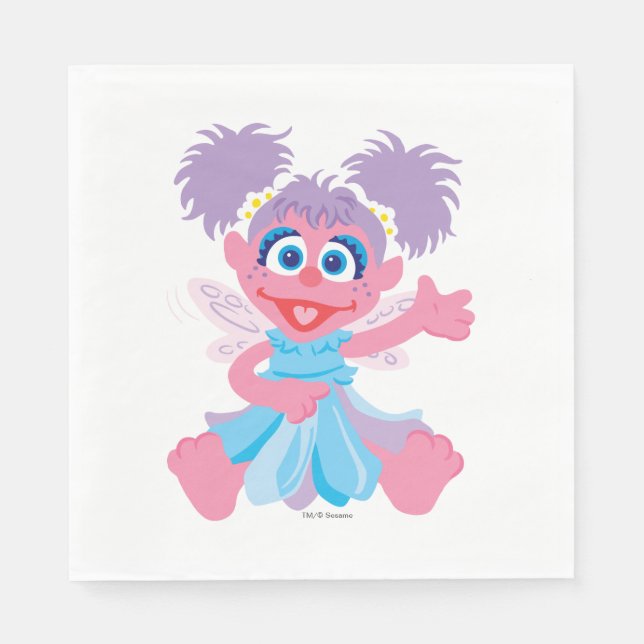 Serviette Jetable Abby Cadabby Fairy (Devant)