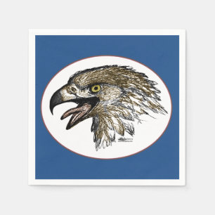 Serviette Jetable Aigle Criant