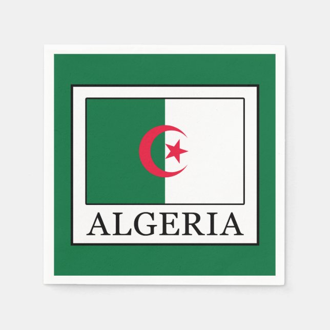 Serviette Jetable Algérie (Devant)