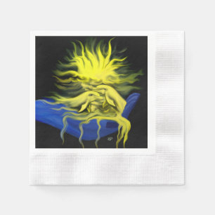 Serviette Jetable Amour de dauphin