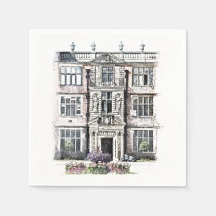 SERVIETTE JETABLE ANCIENNE ANGLETERRE