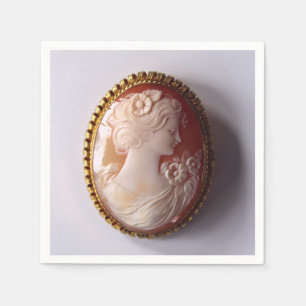 Serviette Jetable Antique Cameo