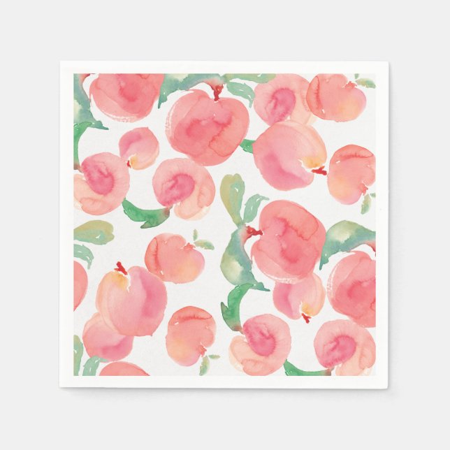 Serviette Jetable Apprentissage des aquarelles (Devant)