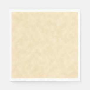 Serviette Jetable Aspect de papier parchemin d'antiquité naturel