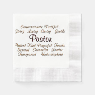 Serviette Jetable Attributs du pasteur