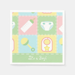 Serviette Jetable Baby shower de courtepointe pour bébé serviettes