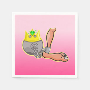Serviette Jetable Balle et chaîne