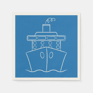 Serviette Jetable Bateau de croisière