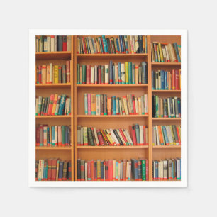 Serviette Jetable Bibliothèque Livres Librairie Vêtements de livre
