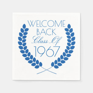 Serviette Jetable Bienvenue Classe de retour