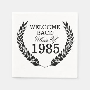 Serviette Jetable Bienvenue Classe de retour