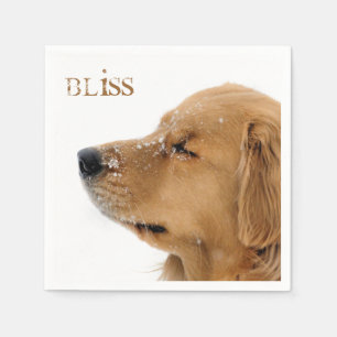 Serviette Jetable Bliss Golden Retriever