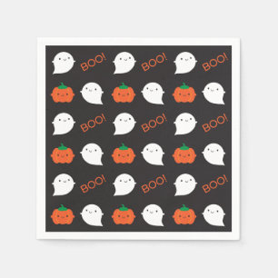Serviette Jetable Boo ! C'est Halloween
