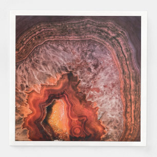 Serviette Jetable Bronze de cuivre Agate minéral Gemstone