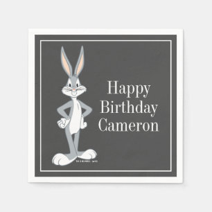 Serviette Jetable BUGS BUNNY™ Stare-lapin