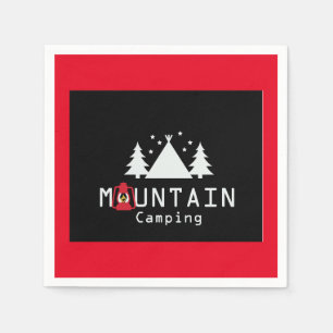 Serviette Jetable camping de montagne