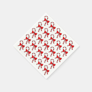 SERVIETTE JETABLE CANDYCANE DE NOËL